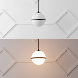 Porter 8" Modern Minimalist Globe LED Pendant Light