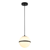 Porter 8" Modern Minimalist Globe LED Pendant Light