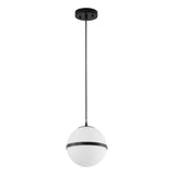 Porter 8" Modern Minimalist Globe LED Pendant Light