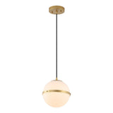Porter 8" Modern Minimalist Globe LED Pendant Light