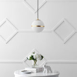 Porter 8" Modern Minimalist Globe LED Pendant Light