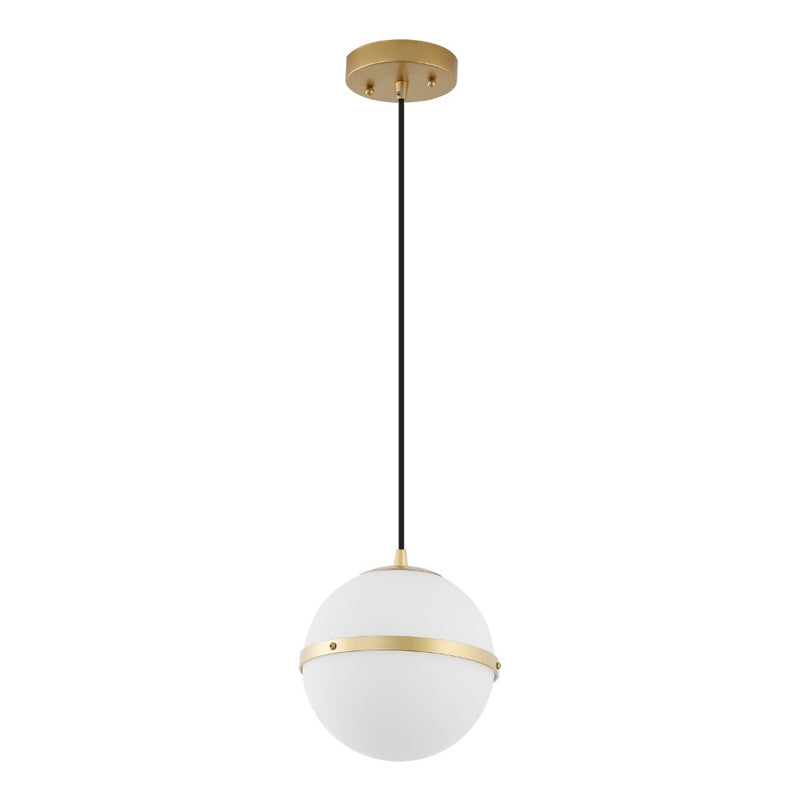 Porter 8" Modern Minimalist Globe LED Pendant Light