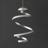 Whirl Modern Minimalist Aluminum/Iron Abstract Integrated LED Pendant