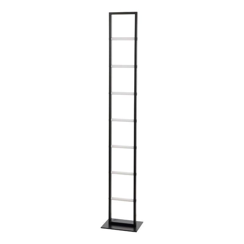 Ivan 59.3" Minimalist Modern Iron Ladder Dimmable Integrated LED Floor Lamp - JONATHAN Y