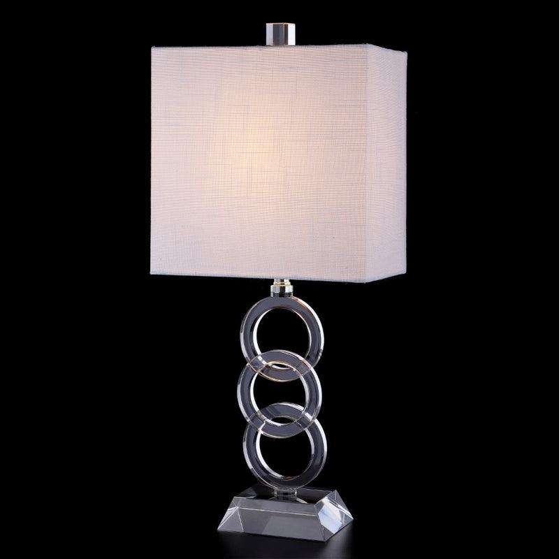 Riley 22.5" Crystal LED Table Lamp - JONATHAN Y
