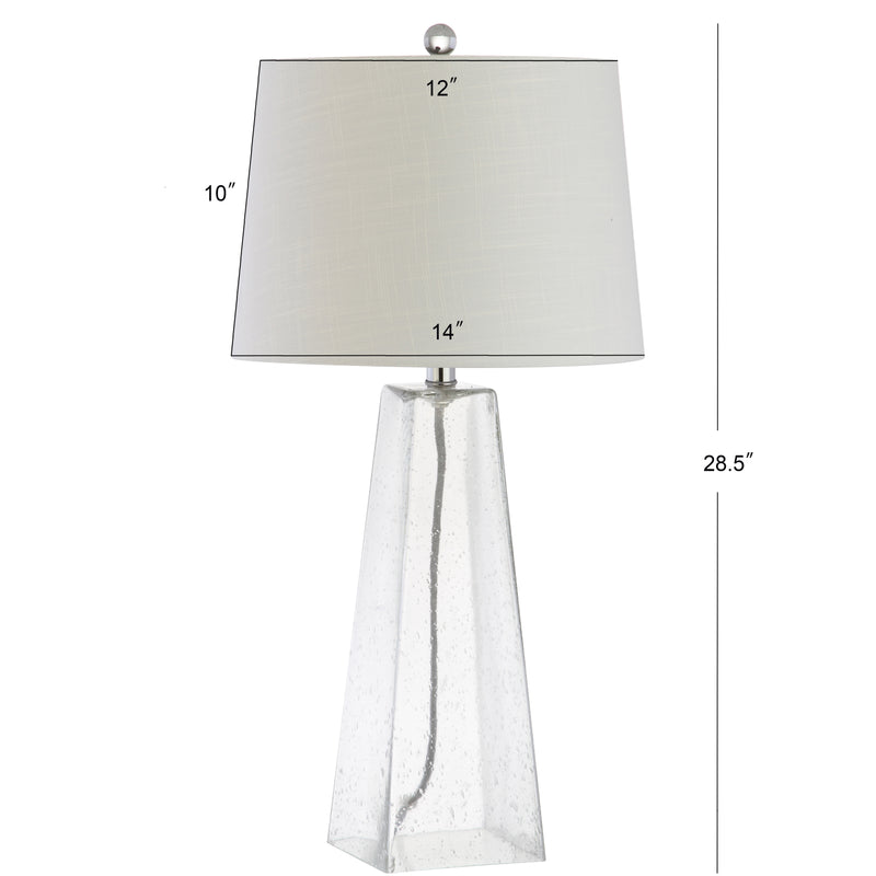 Dylan 28.5" Glass LED Table Lamp - JONATHAN Y
