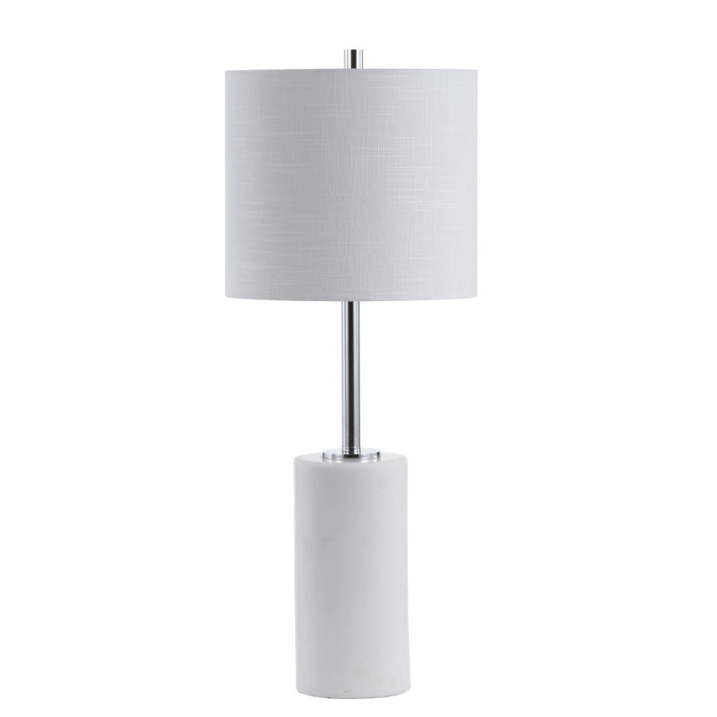 Aksel 25.5" Marble LED Table Lamp - JONATHAN Y