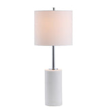 Aksel 25.5" Marble LED Table Lamp - JONATHAN Y