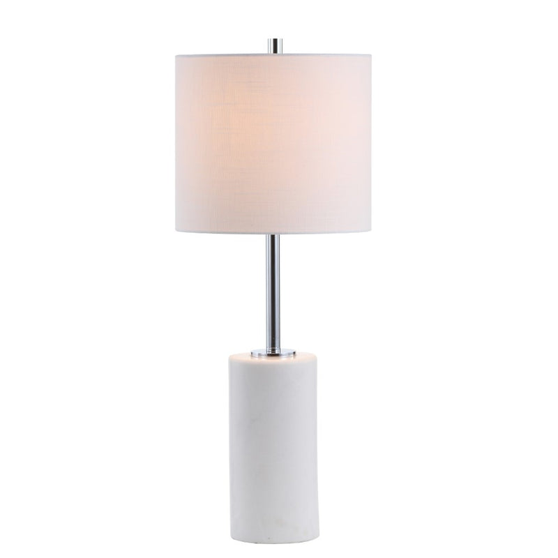 Aksel 25.5" Marble LED Table Lamp - JONATHAN Y