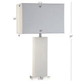 Tiggie 27" Alabaster LED Table Lamp