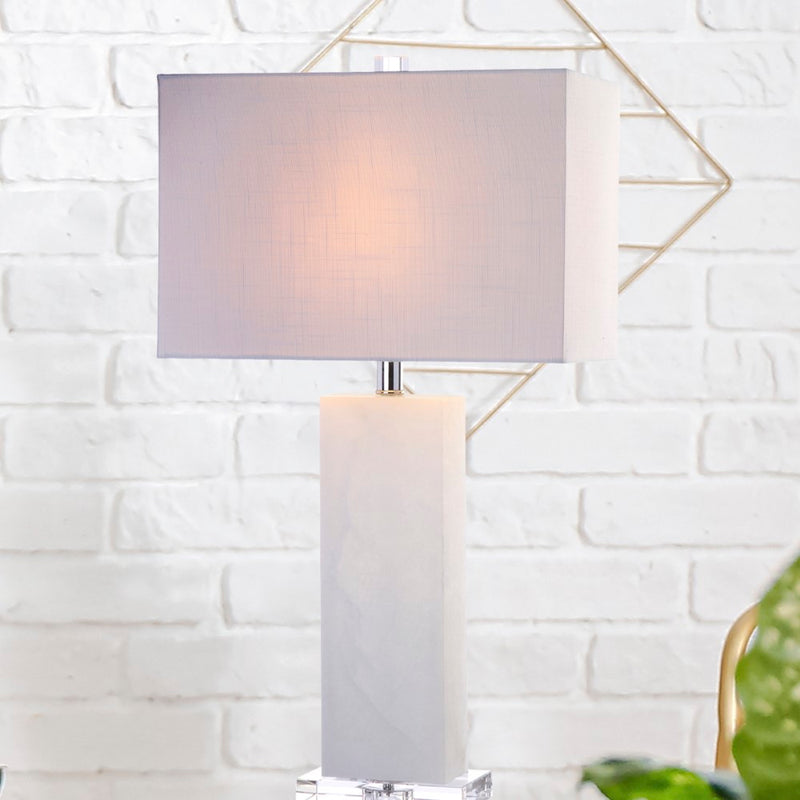 Tiggie 27" Alabaster LED Table Lamp