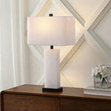 Tiggie 27" Alabaster LED Table Lamp