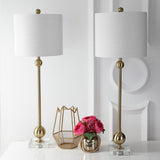 Hollis 34" Metal LED Table Lamp Set 2