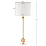 Hollis 34" Metal LED Table Lamp Set 2
