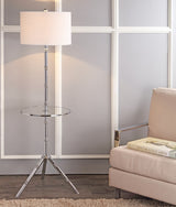 Hall 62" Metal LED End Table Floor Lamp - JONATHAN Y