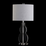 Hadley 26" Crystal LED Table Lamp - JONATHAN Y