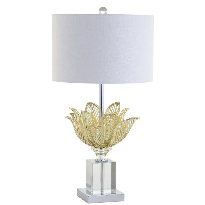 Mia 24.5" Crystal LED Table Lamp - JONATHAN Y