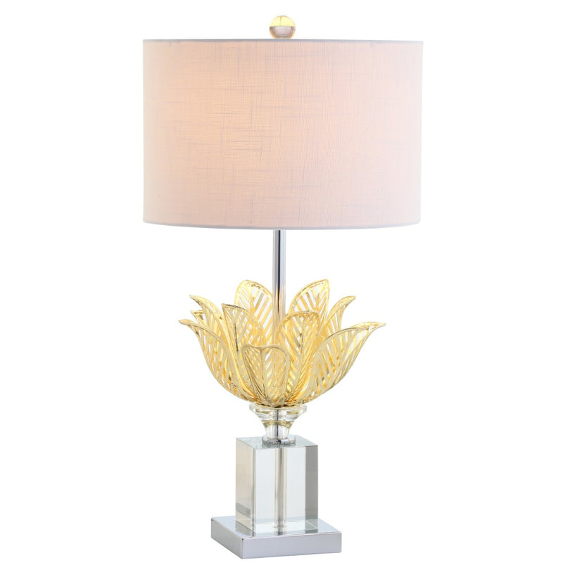 Mia 24.5" Crystal LED Table Lamp - JONATHAN Y