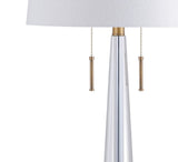 Zoe 29.5" Crystal LED Table Lamp - JONATHAN Y