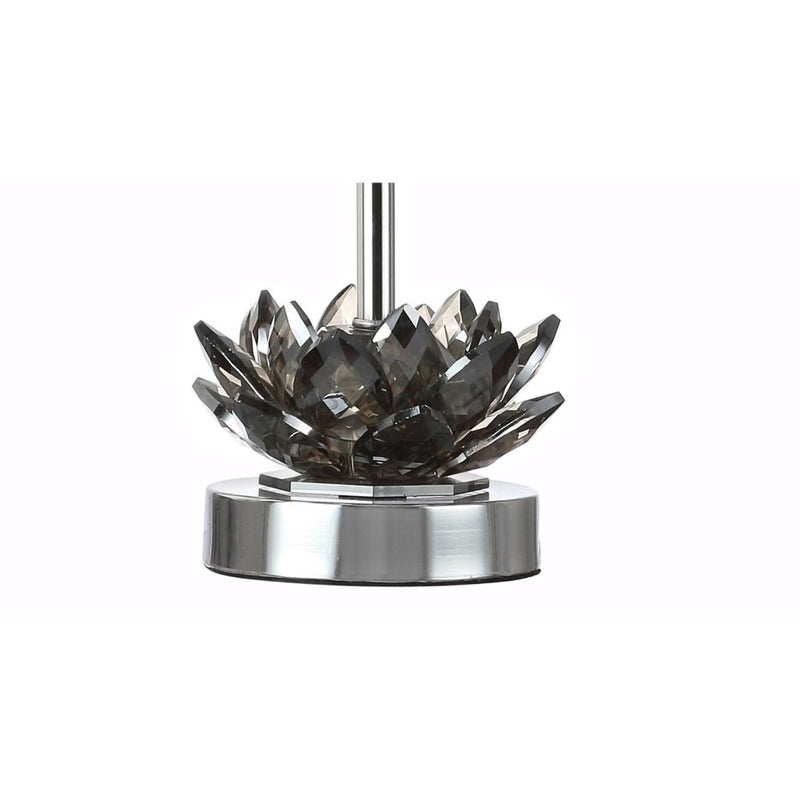 Amelia Lotus 25" Crystal LED Table Lamp - JONATHAN Y