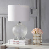 Avery 24" Glass / Crystal LED Table Lamp - JONATHAN Y