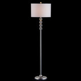 Aubrey 59.5" Crystal / Metal LED Floor Lamp