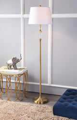 Harper 61" Crystal / Metal LED Floor Lamp - JONATHAN Y