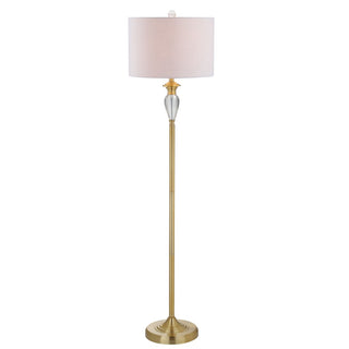 Evelyn 60" Crystal / Metal LED Floor Lamp