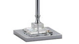 Amelia Lotus 59" Crystal / Metal LED Floor Lamp - JONATHAN Y