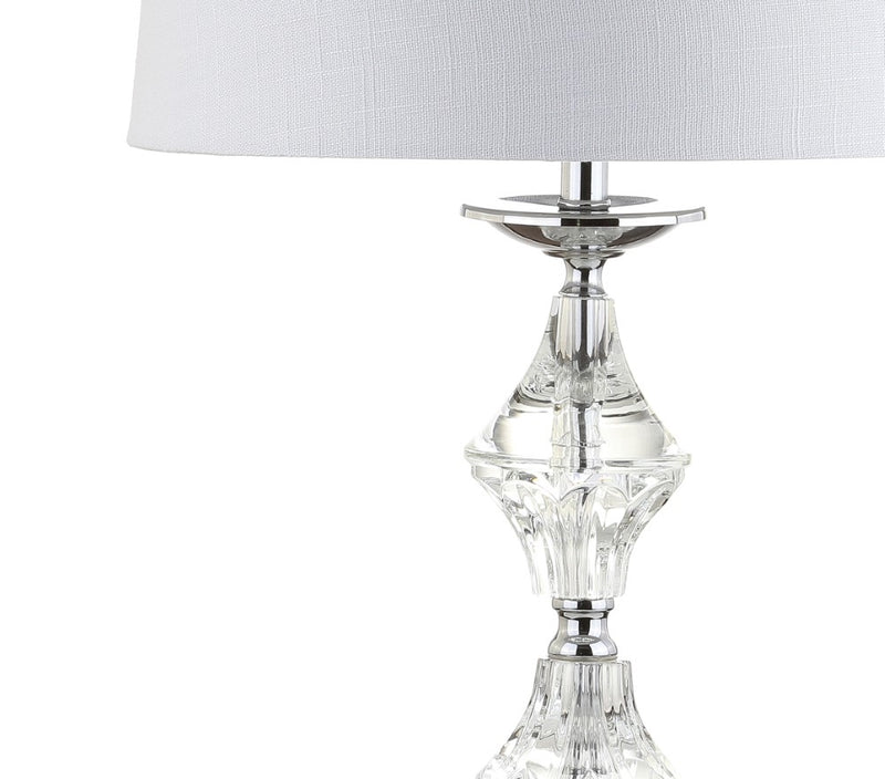 Madison 27.5" Crystal LED Table Lamp - JONATHAN Y