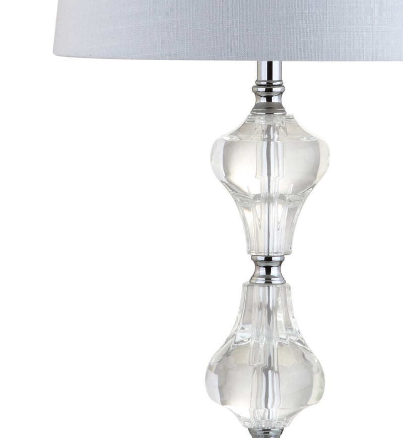 Chloe 26" Crystal LED Table Lamp - JONATHAN Y