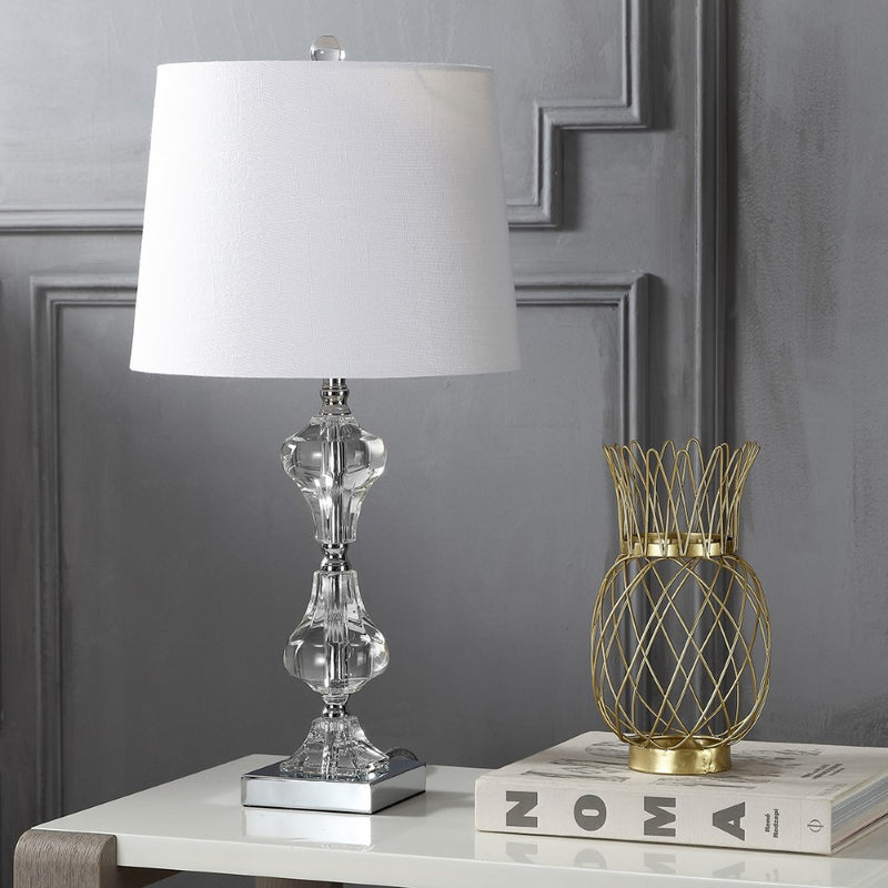 Chloe 26" Crystal LED Table Lamp - JONATHAN Y