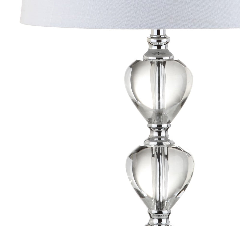 Cole 27" Crystal LED Table Lamp - JONATHAN Y