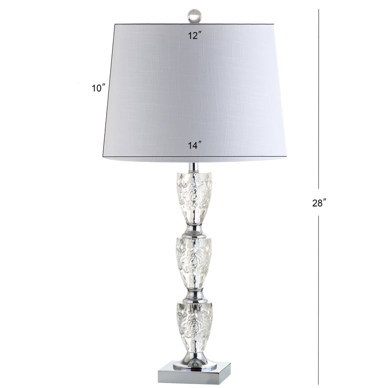 Ellie 28" Crystal LED Table Lamp - JONATHAN Y