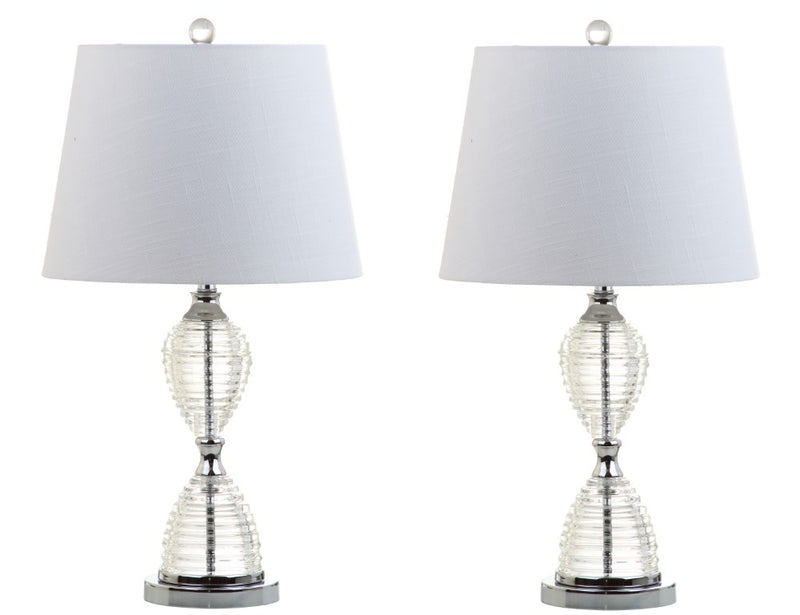 Aubrey 24" Crystal LED Table Lamp - JONATHAN Y