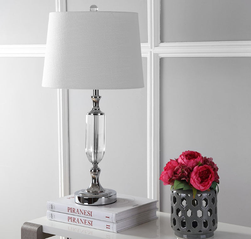 Bella 27" Crystal LED Table Lamp - JONATHAN Y