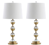 Avery 27.5" Crystal LED Table Lamp - JONATHAN Y