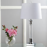 Dean 28" Crystal LED Table Lamp - JONATHAN Y