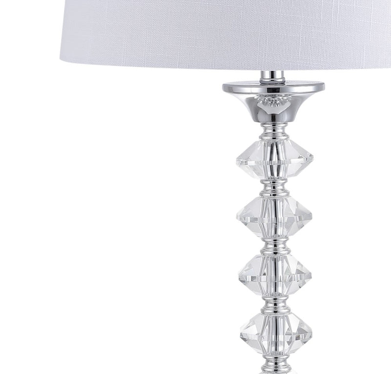 Kinsley 28" Crystal LED Table Lamp - JONATHAN Y