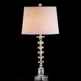 Kinsley 28" Crystal LED Table Lamp - JONATHAN Y