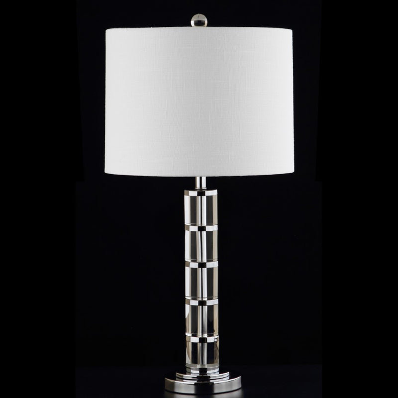 Hailey 26" Crystal LED Table Lamp - JONATHAN Y