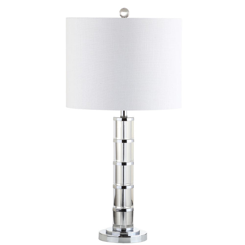 Hailey 26" Crystal LED Table Lamp - JONATHAN Y