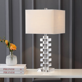 June 28" Crystal LED Table Lamp - JONATHAN Y