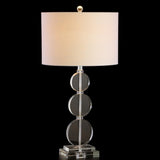 Paisley 29.5" Crystal LED Table Lamp - JONATHAN Y