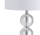 Brooklyn 17.5" Crystal LED Table Lamp - JONATHAN Y