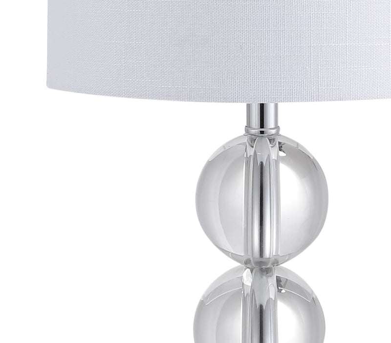 Brooklyn 17.5" Crystal LED Table Lamp - JONATHAN Y