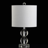 Brooklyn 17.5" Crystal LED Table Lamp - JONATHAN Y