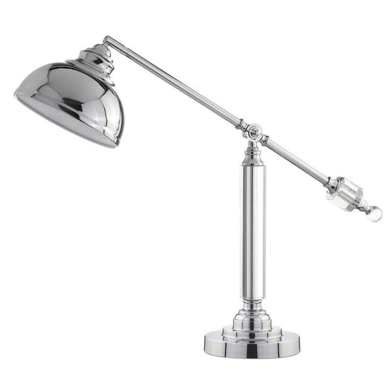 Giselle 22" Metal and Crystal LED Task Lamp - JONATHAN Y