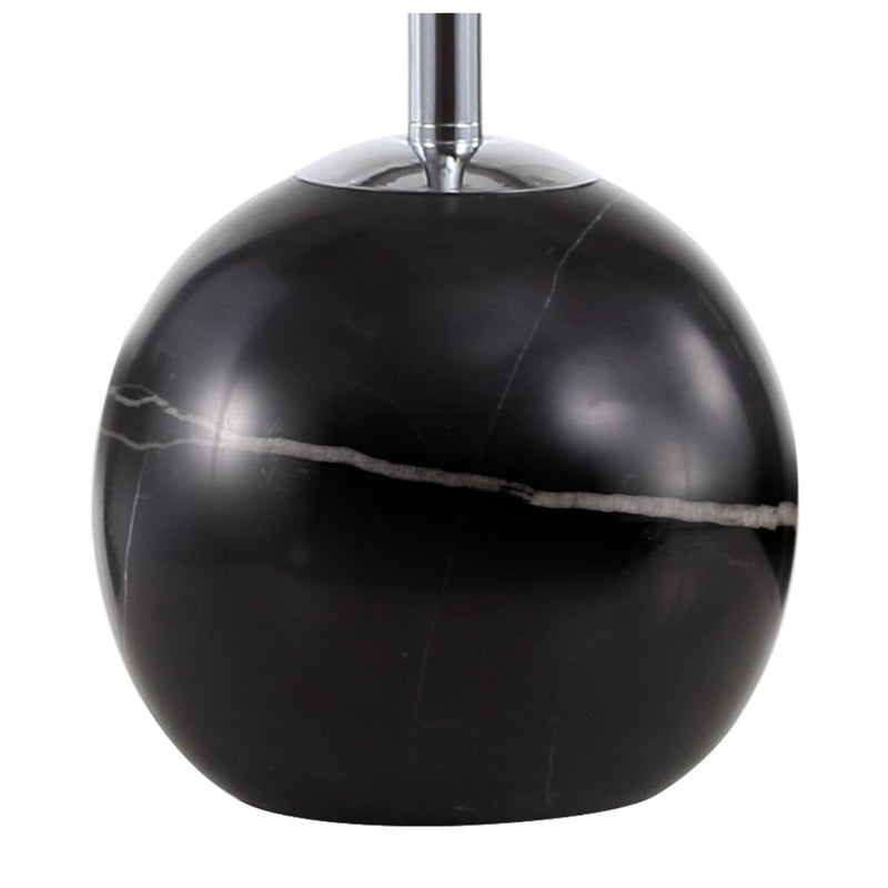 Alexa 31.5" Marble Sphere LED Table Lamp - JONATHAN Y