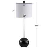 Alexa 31.5" Marble Sphere LED Table Lamp - JONATHAN Y